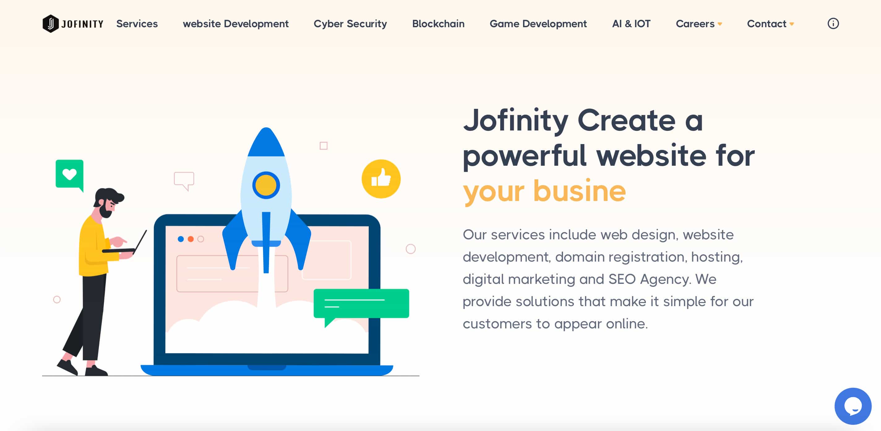 website development